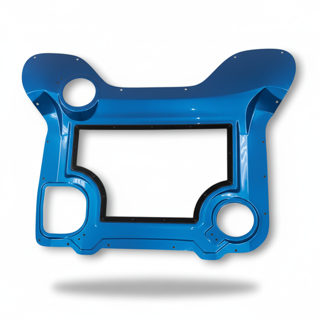 C8 Corvette HTC Engine Bay Cover W/ Clear Window - Color Matched : 2024-2026 C8 E-Ray