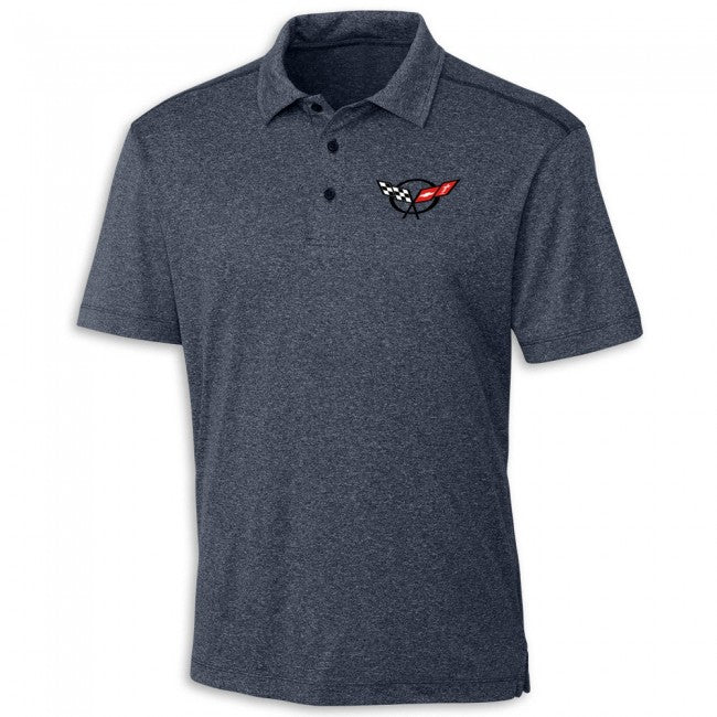 C5 Corvette Heritage Performance Polo : Navy