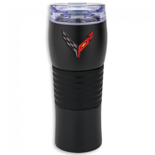 C8 Corvette 20 OZ Tumbler : Black