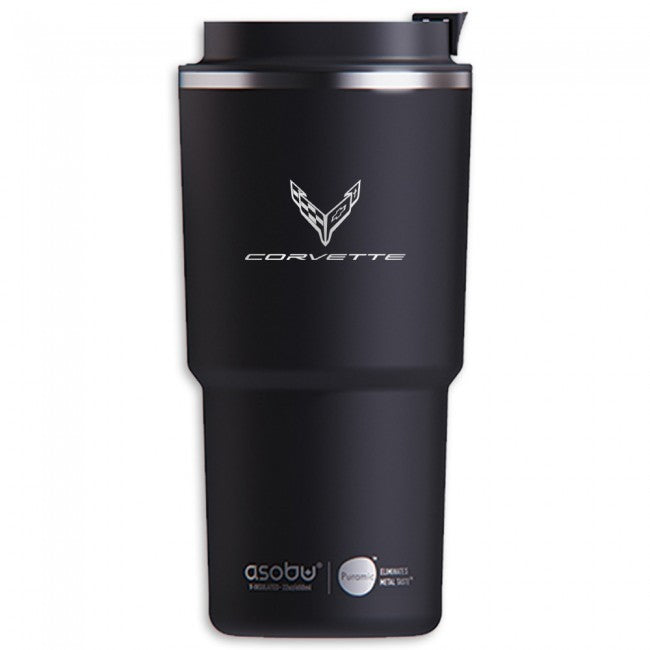 C8 Corvette 22 OZ ASOBU Stainless Tumbler : Black