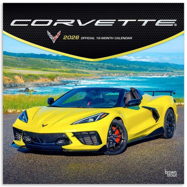 Corvette 2026 16 Month Calendar