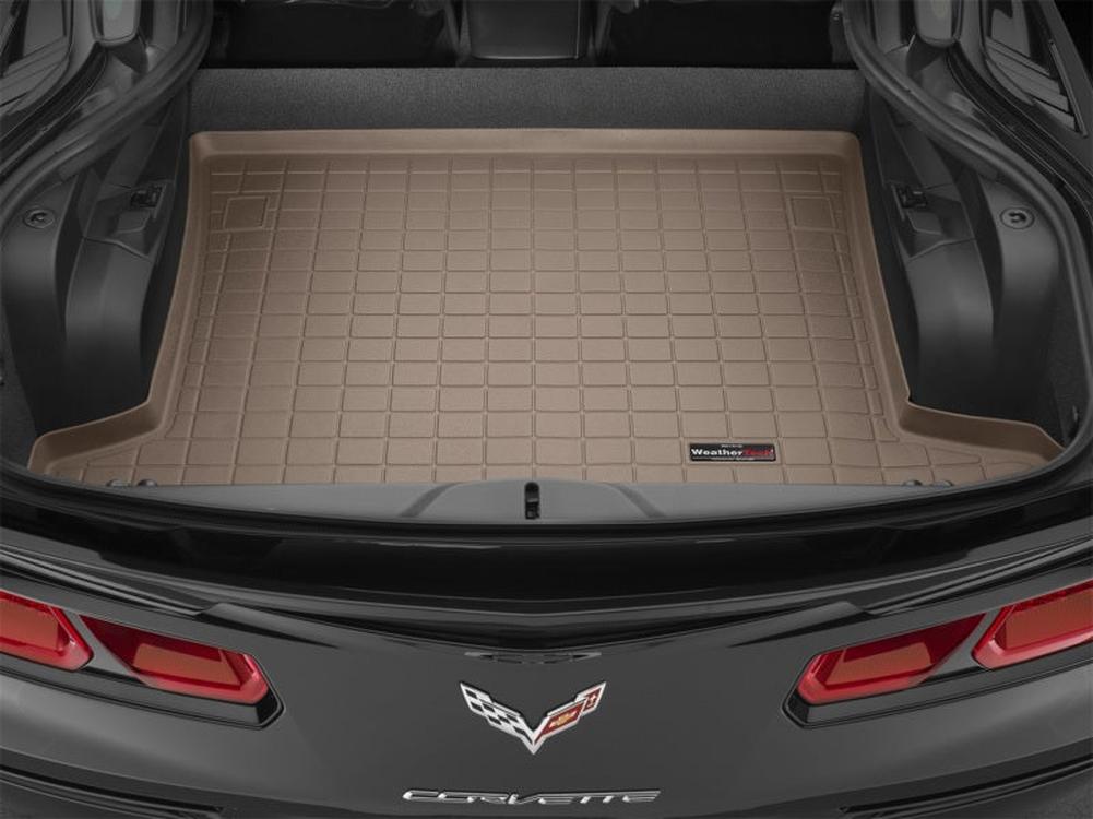 WeatherTech 14 Chevrolet Corvette Cargo Liner - Tan for Complete Trunk Protection