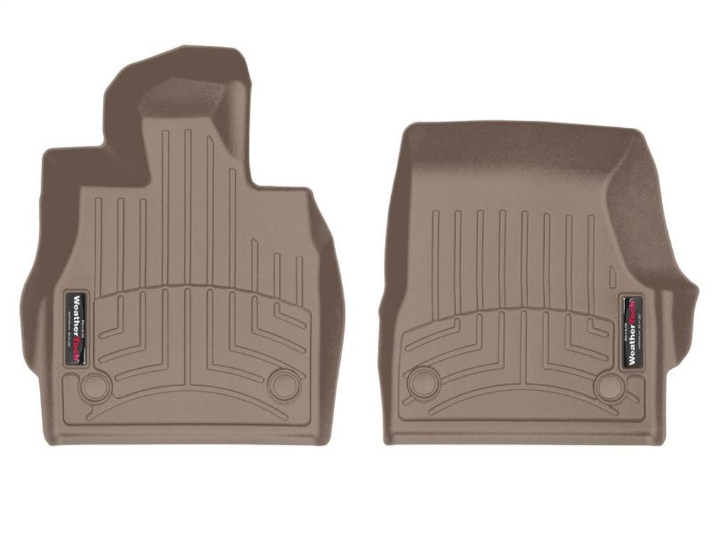 WeatherTech DigitalFit Front FloorLiner for Chevrolet Corvette 2020-2024, Tan