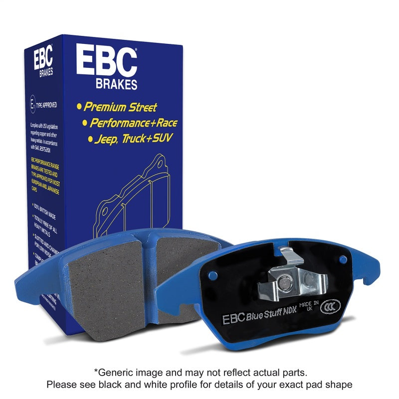 Corvette C8 Stingray 6.2L EBC Front Brake Pads Non Z51 2020-2024