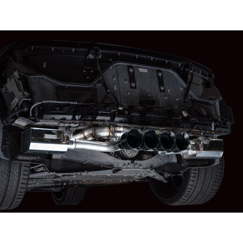 C8 Corvette Z06 AWE Tuning Switch Path Cat-Back Exhaust - Diamond Black Tips