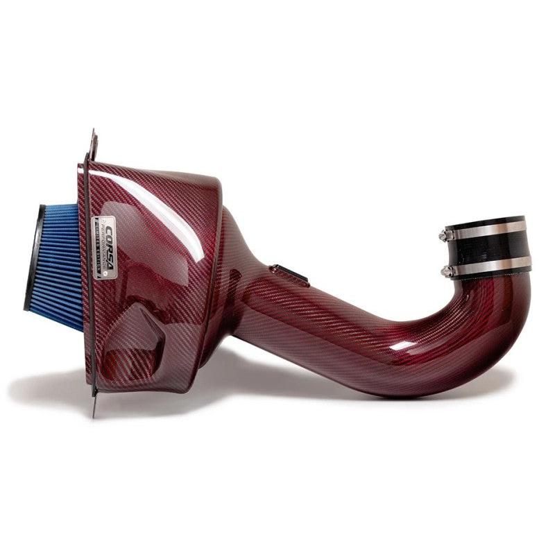 Corvette C7 Z06 6.2L V8 Corsa Red Carbon Fiber Air Intake (Does Not Fit ZR1) 2015-2019
