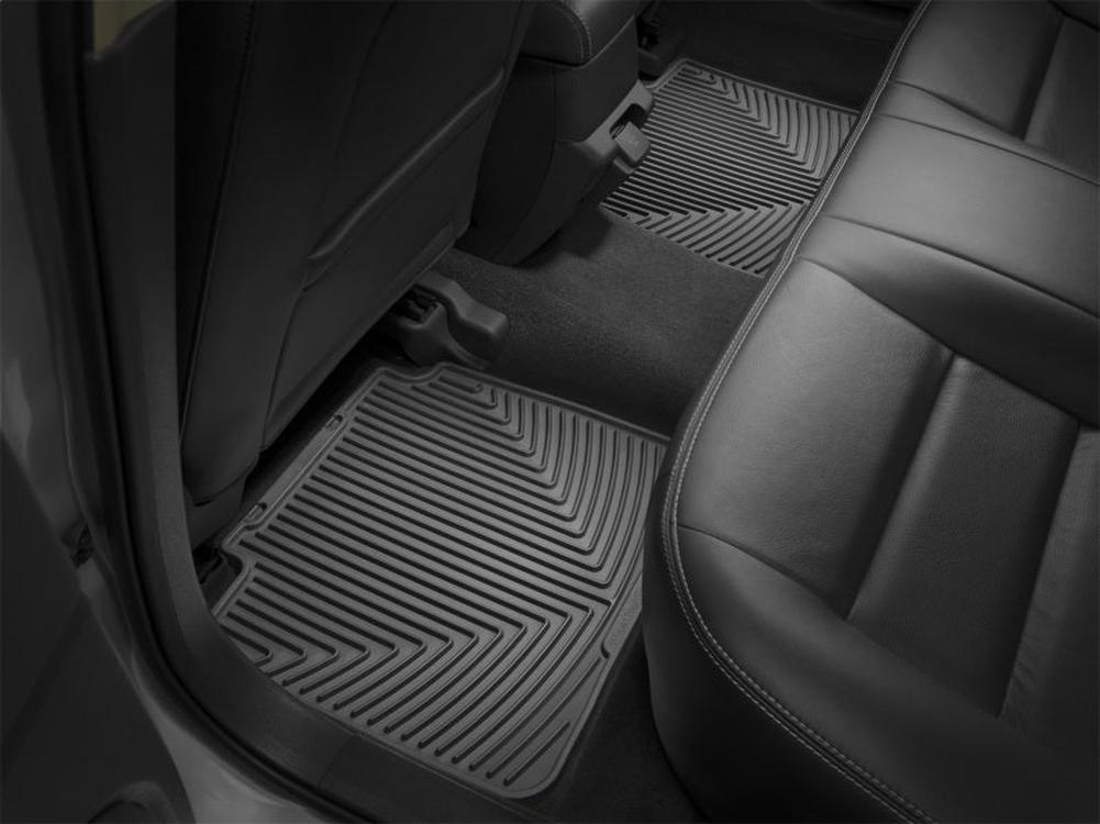 WeatherTech All-Weather Front Rubber Floor Mats for Chevrolet Corvette 2020-2024 – Black