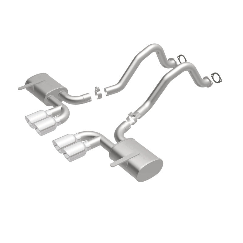 MagnaFlow Street Series Axle-Back Performance Exhaust System for 1997-2004 Chevrolet Corvette 5.7L - Part 16732