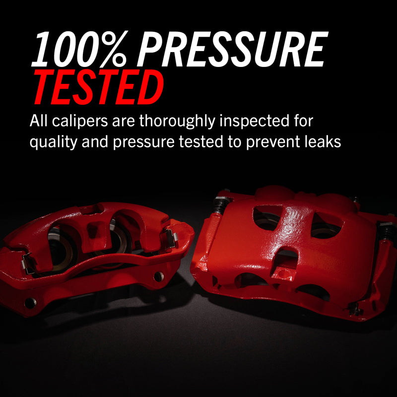 Corvette C6 Power Stop Front Red Calipers - Pair 2006-2013