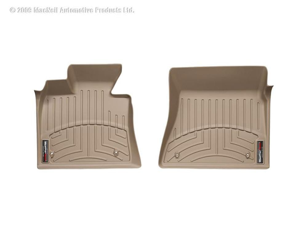 WeatherTech DigitalFit Front FloorLiner for 2012-2013 Chevrolet Corvette in Tan