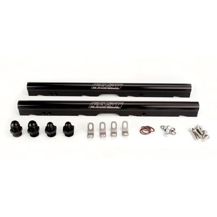 Corvette Intake Manifold - FAST LSXR™ 102mm - Black : 2005-2007 C6 LS2