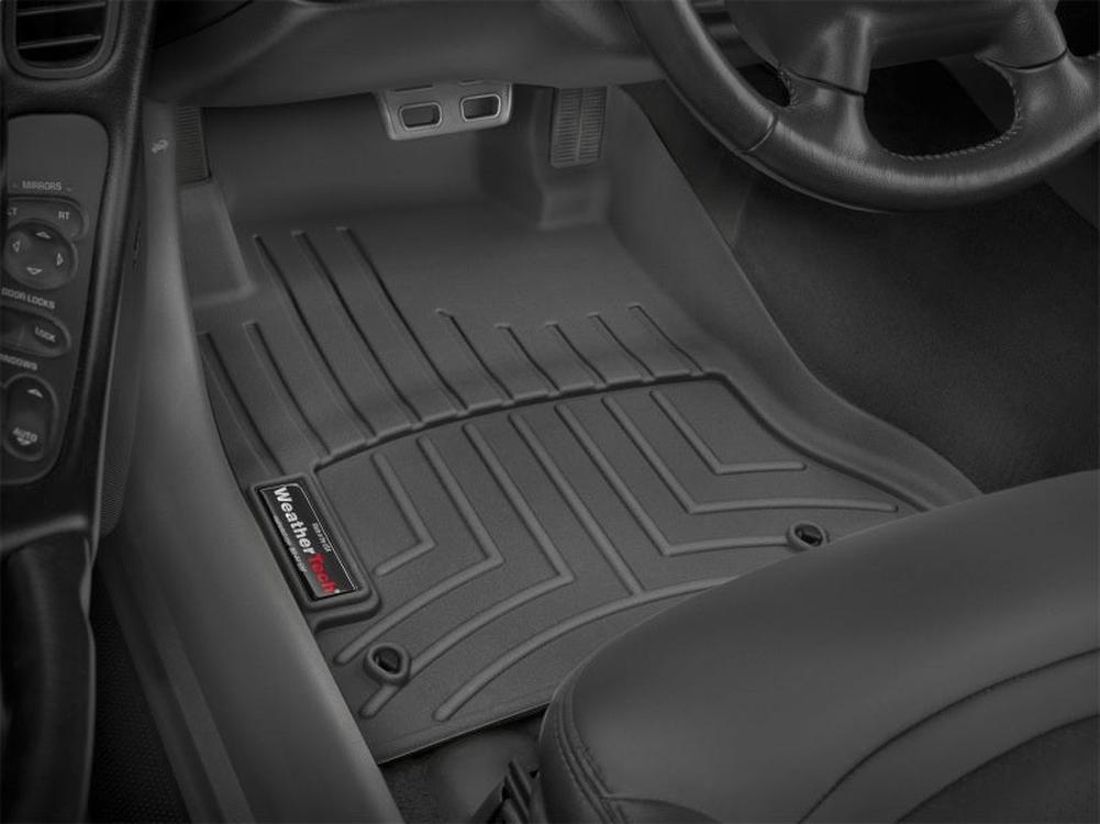 WeatherTech DigitalFit FloorLiner for Chevrolet Corvette 1997-2004 Front, Black