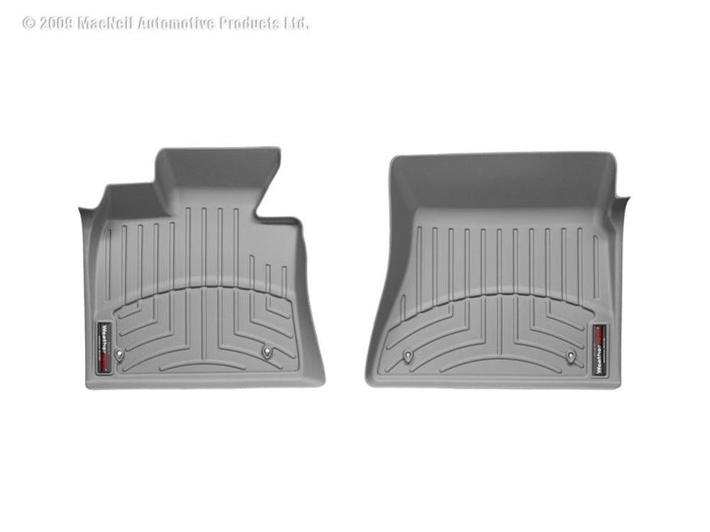 WeatherTech DigitalFit FloorLiner for Chevrolet Corvette 2012-2013 Front - Gray