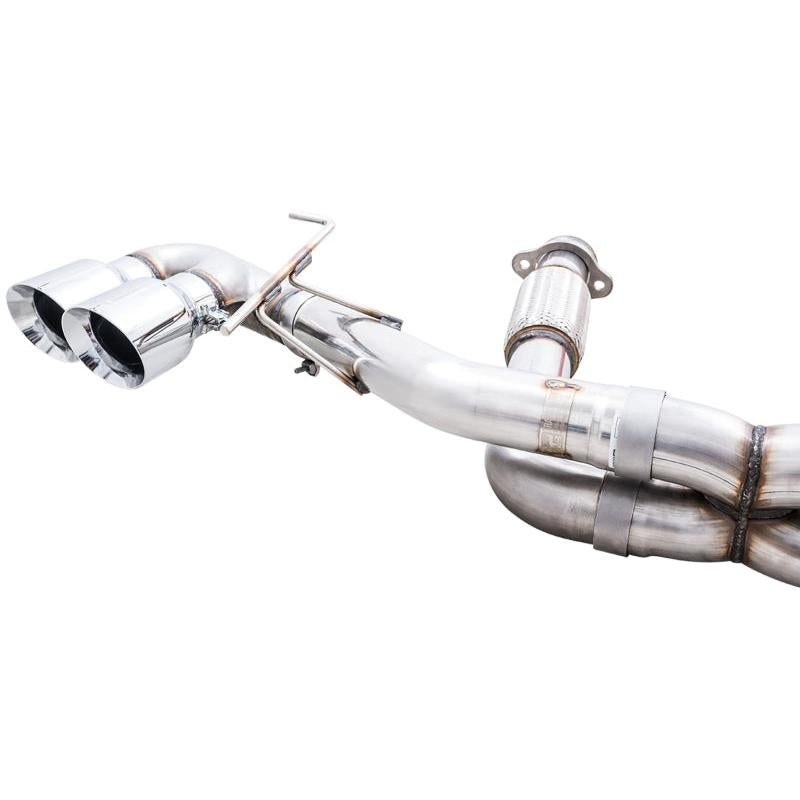 Corvette C8 AWE Tuning Track Edition Exhaust - Quad Chrome Silver Tips