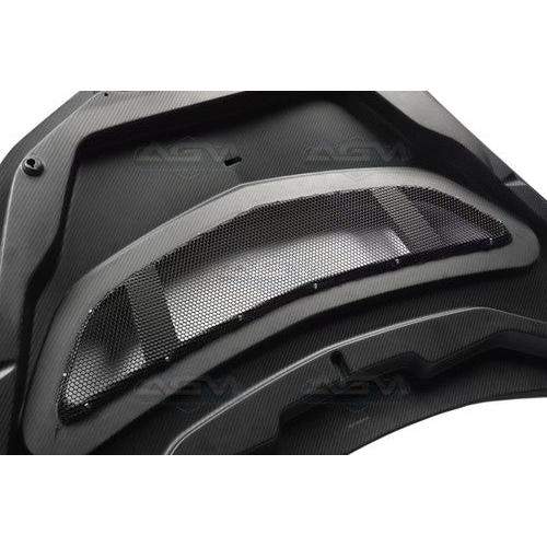 C8 Corvette AGM Carbon Fiber Functional Race Spec Hood w/Air Duct :2020-2025
