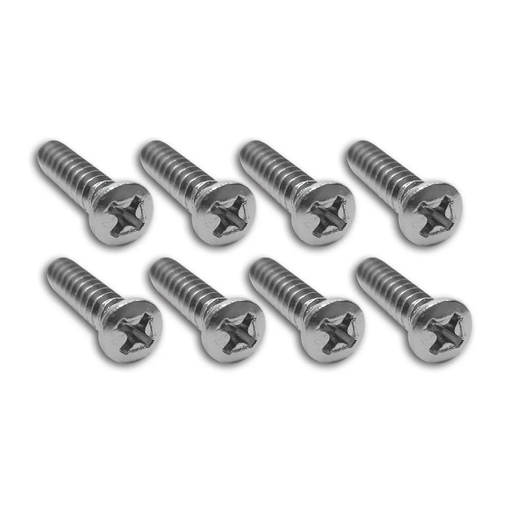 C2 1963-1964 Chevrolet Corvette Sill Plate Screw Set - 8 Pc