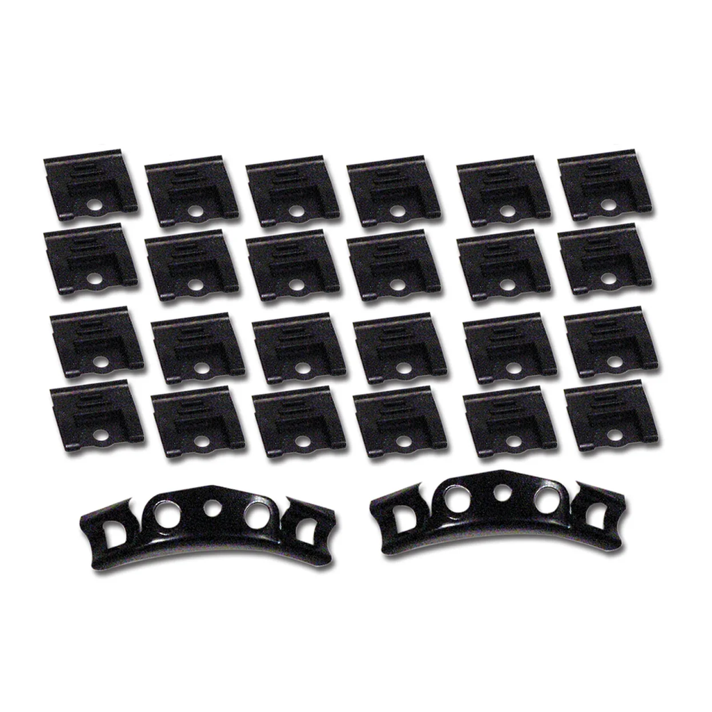C2 1964-1967 Chevrolet Corvette Windshield Molding Clip Set - Coupe - 26Pc