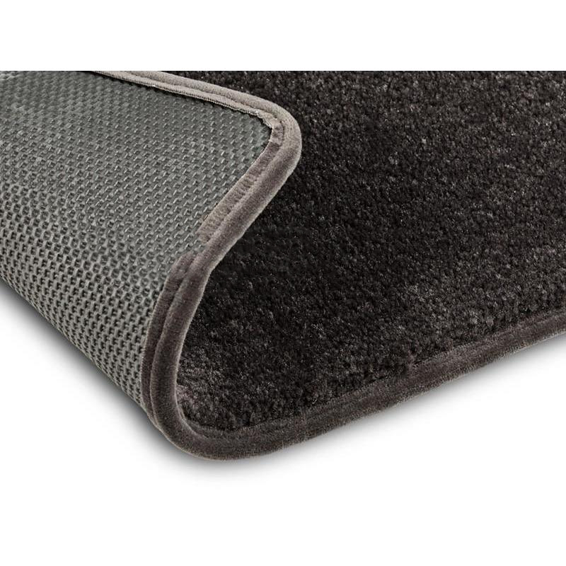 Lloyds Ultimat Floor Mats - Ebony w/Sideways Lettering: 2007.5-2013 C6 (Hook Style Anchor)