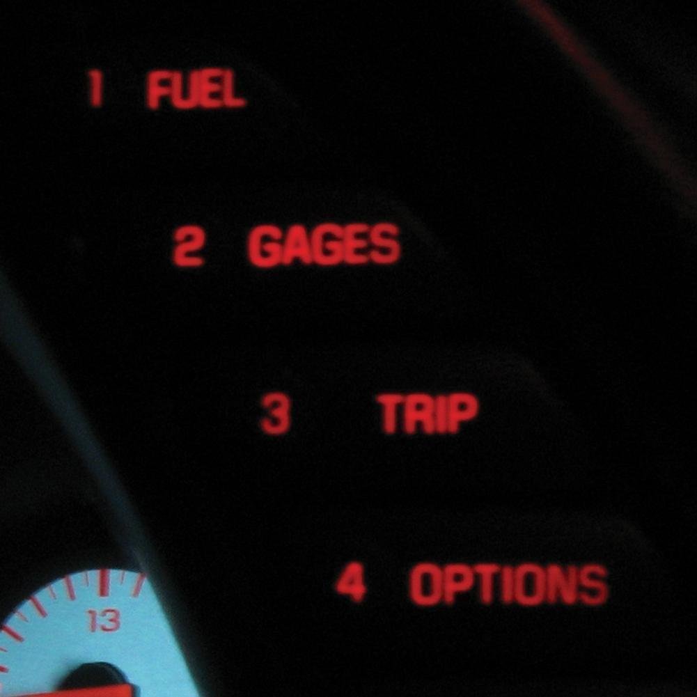 Corvette HUD & DIC LED Instrument Panel Lights - Green LED : 1997-2004 C5