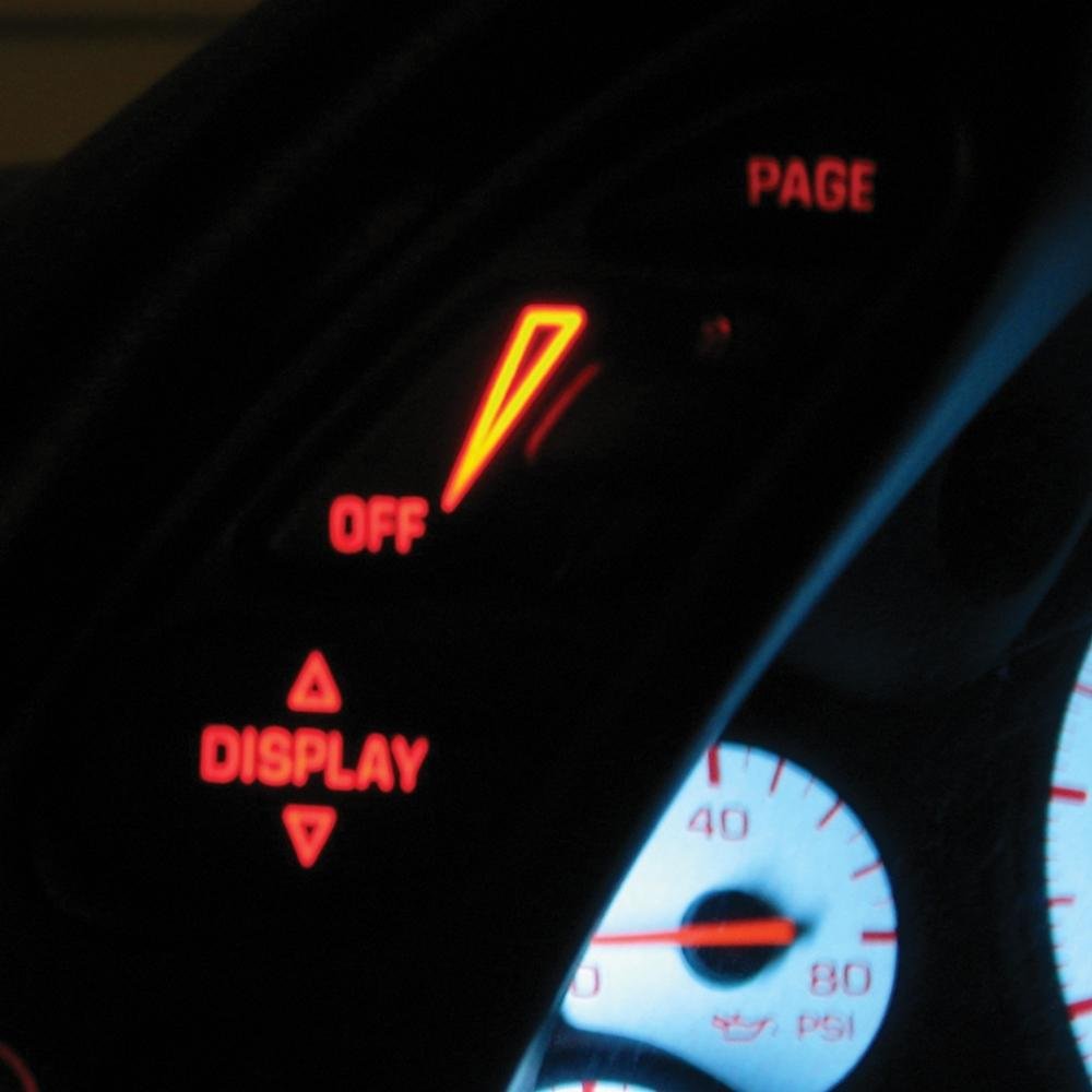 Corvette HUD & DIC LED Instrument Panel Lights - Green LED : 1997-2004 C5