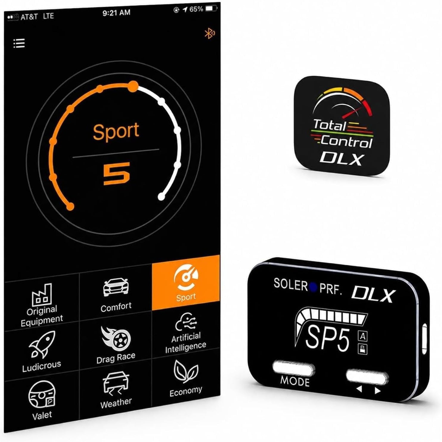 Corvette Soler Performance DLX Bluetooth Throttle Controller : 2006-2013 C6, Z06, ZR1, Grand Sport