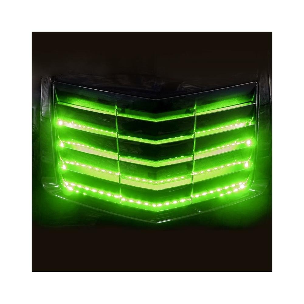 Corvette Fender Side Cove & Hood Vent LED Lighting Kit with RGB Key Fob Remote: C7 Stingray, Z51, Z06, Grand Sport, ZR1