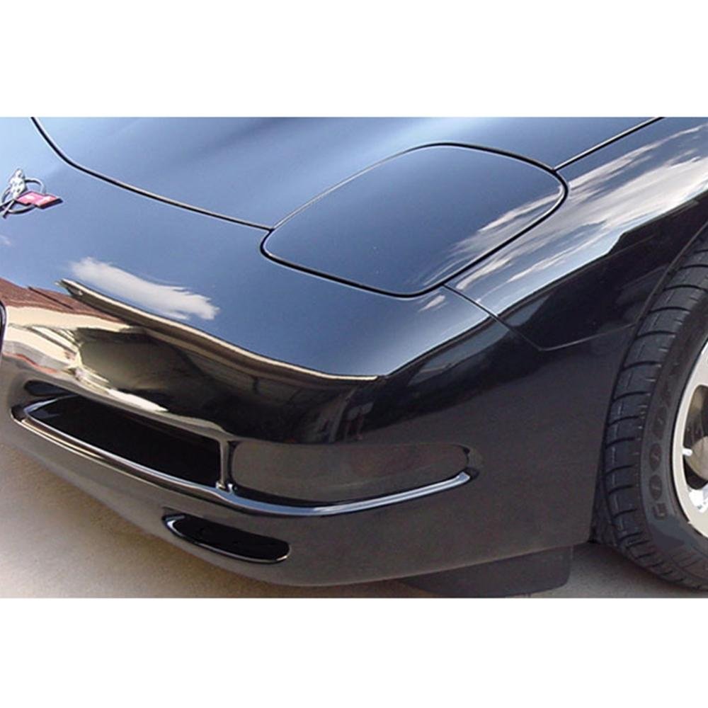 Corvette Acrylic Front Turn Signal Blackout Kit 2 Pc. : 1997-2004 C5 & Z06