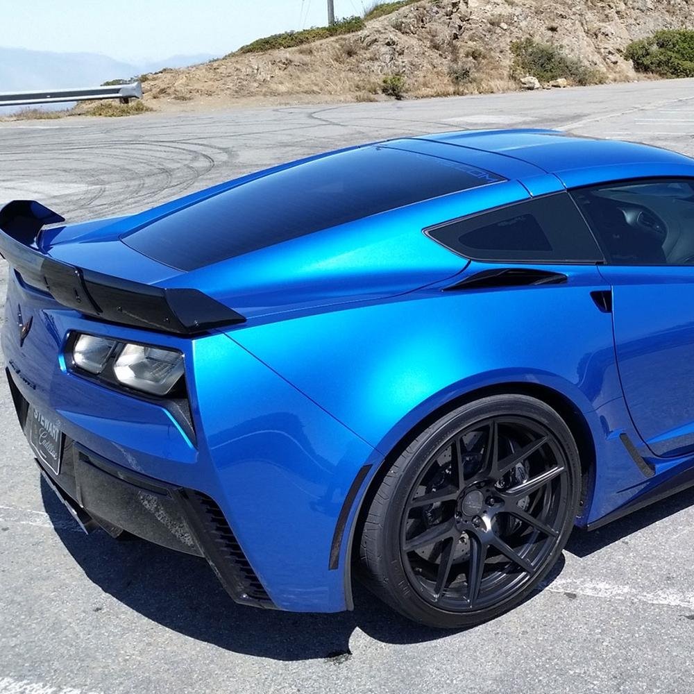 Corvette ACE Flow Form AFF02 Wheels - Gloss Black : C6, C7, C7/Z51