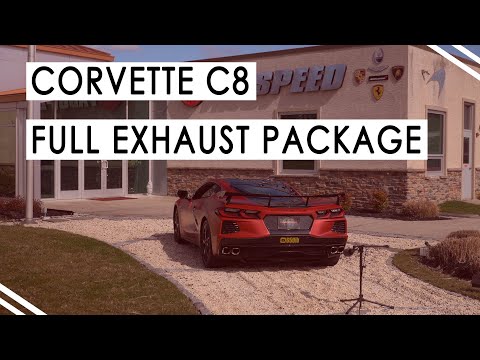 C8 Corvette Valvetronic Maxflo Exhaust System : 2020+