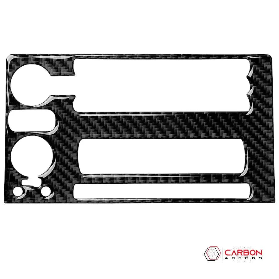Real Carbon Fiber Radio & Navigation Control Panel Overlay | C6 2005-2013 Corvette - carbonaddons Carbon Fiber Parts, Accessories, Upgrades, Mods