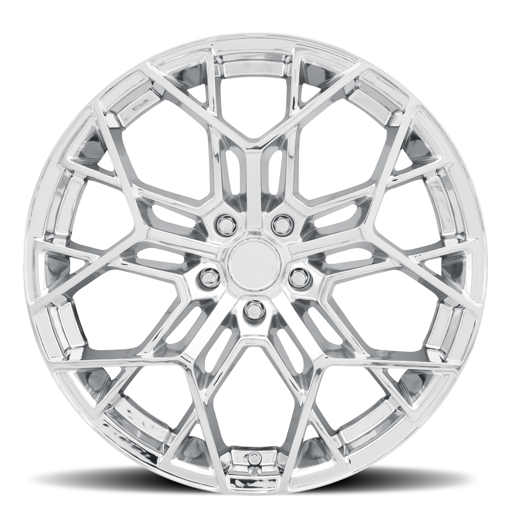 C8 Corvette ZR1 Style Reproduction Wheel : Chrome