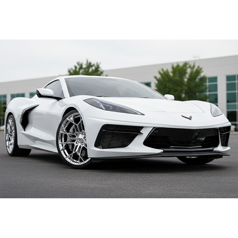 C8 Corvette ZR1 Style Reproduction Wheel : Chrome