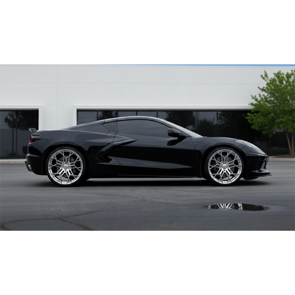 C8 Corvette ZR1 Style Reproduction Wheel : Chrome
