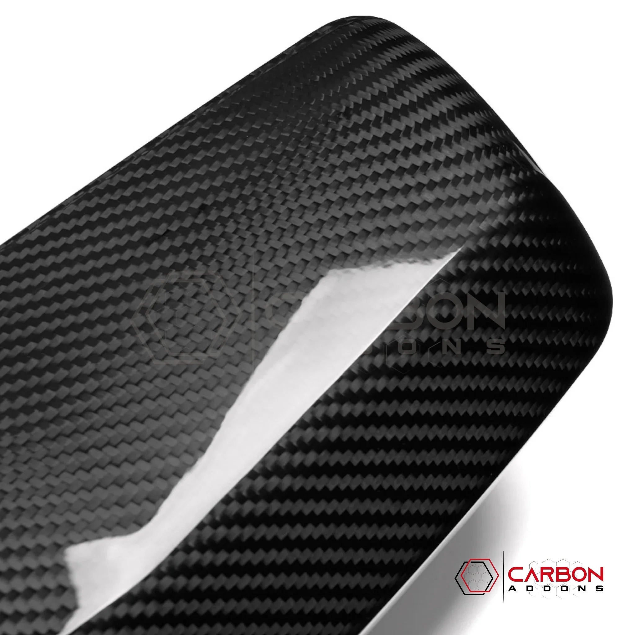 C7 Corvette (2014–2019) Dry Carbon Fiber Side Mirror Cap Covers – Fits Stingray, Z06, Grand Sport & ZR1