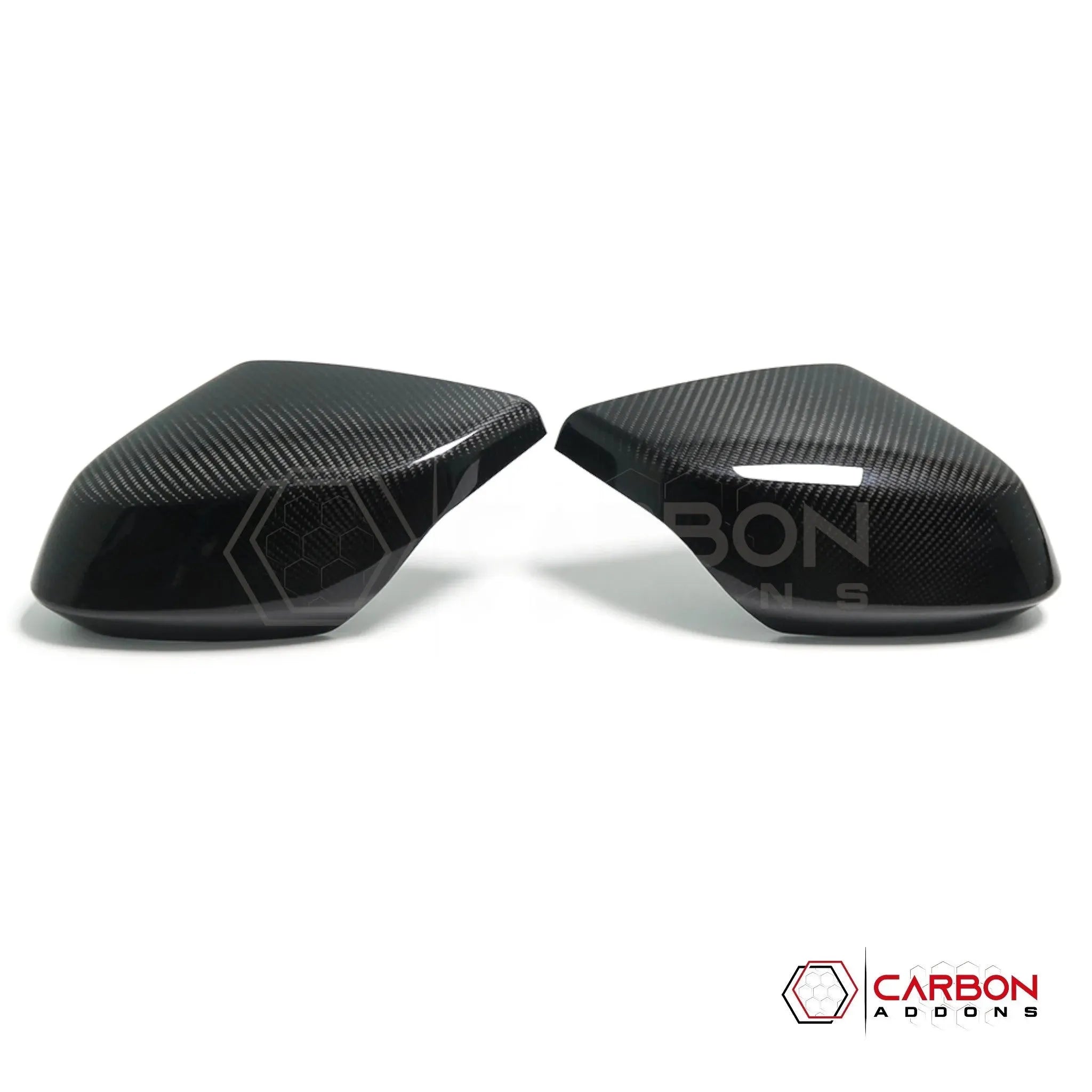 C8 Corvette Exterior Carbon Fiber Mirror Cap Replacement