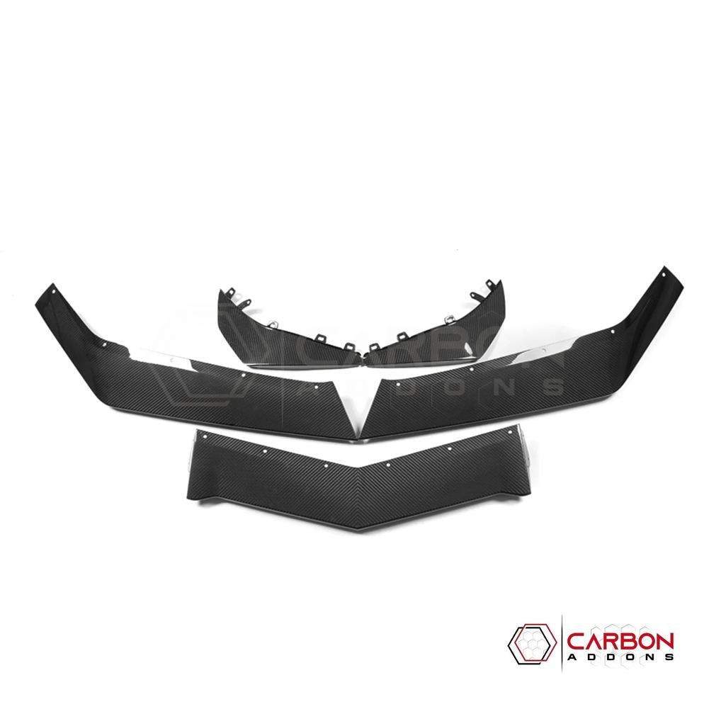 C8 Corvette Z06/E-Ray Carbon Fiber Z07 Front Splitter & Canards