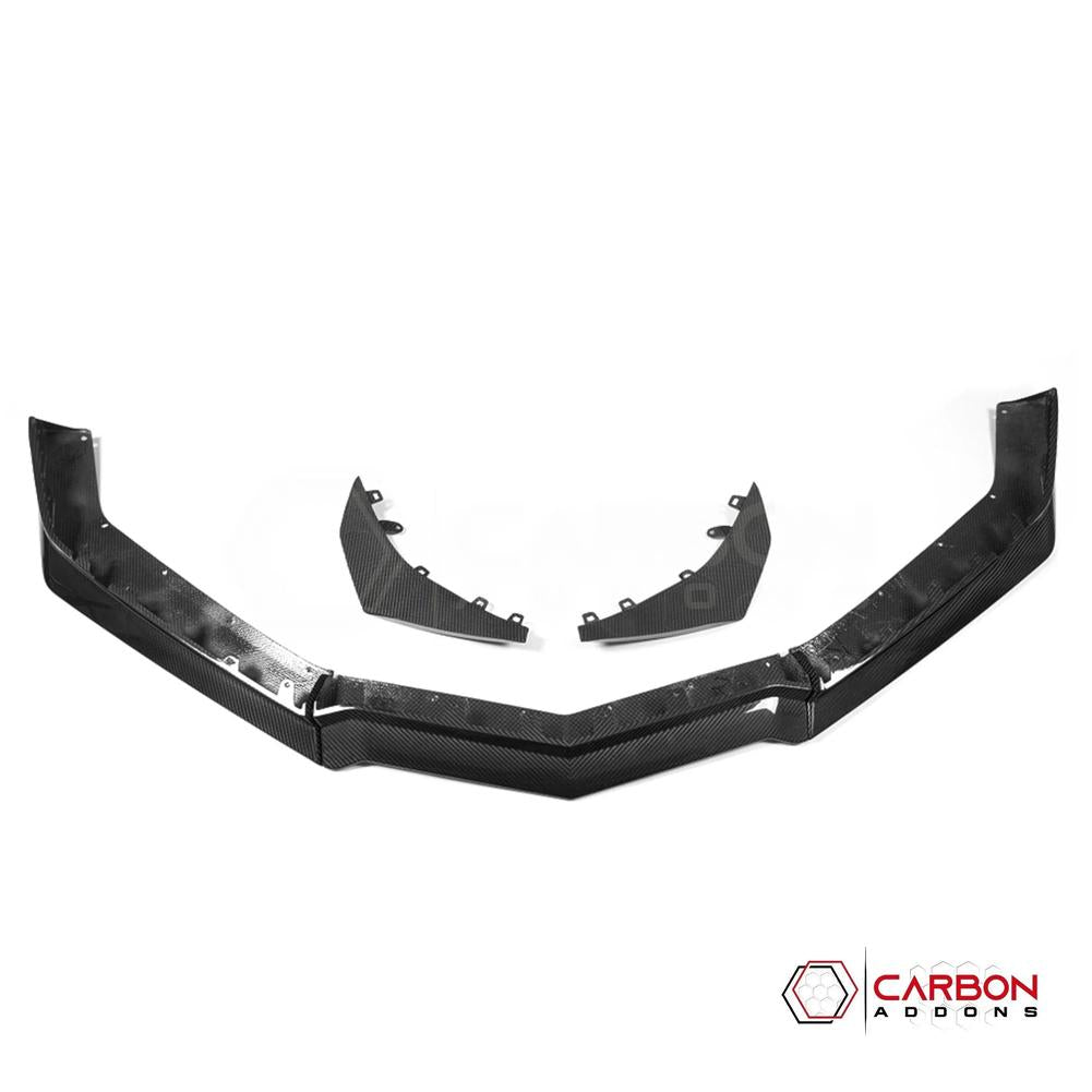 C8 Corvette Z06/E-Ray Carbon Fiber Z07 Front Splitter & Canards