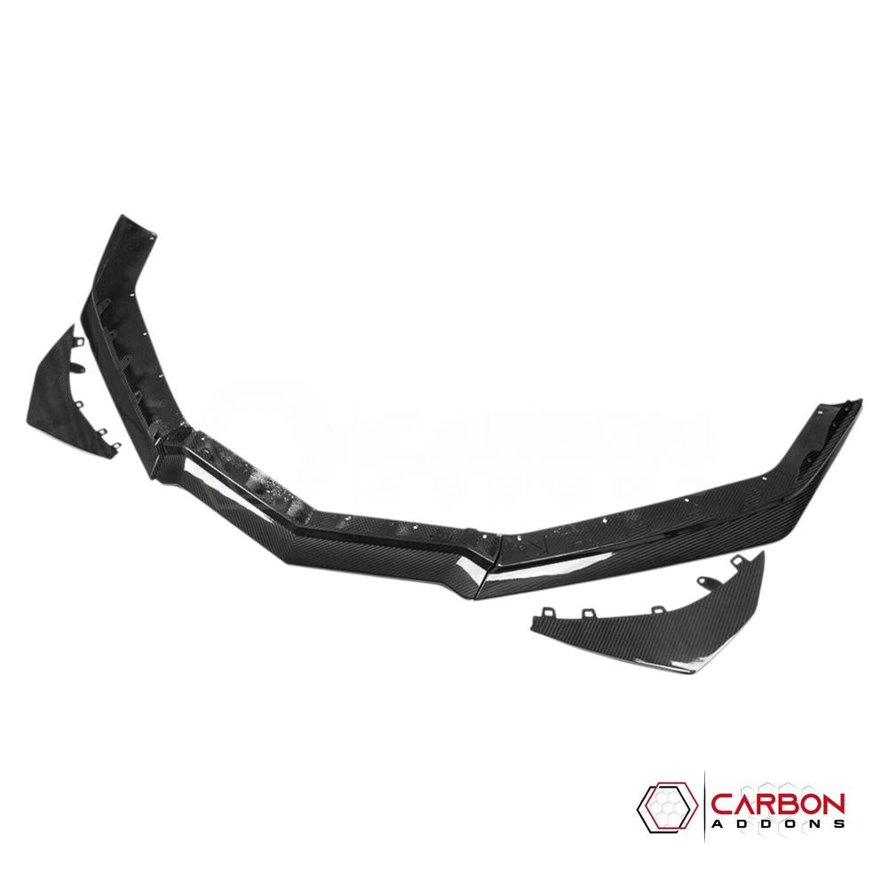 C8 Corvette Z06/E-Ray Carbon Fiber Z07 Front Splitter & Canards