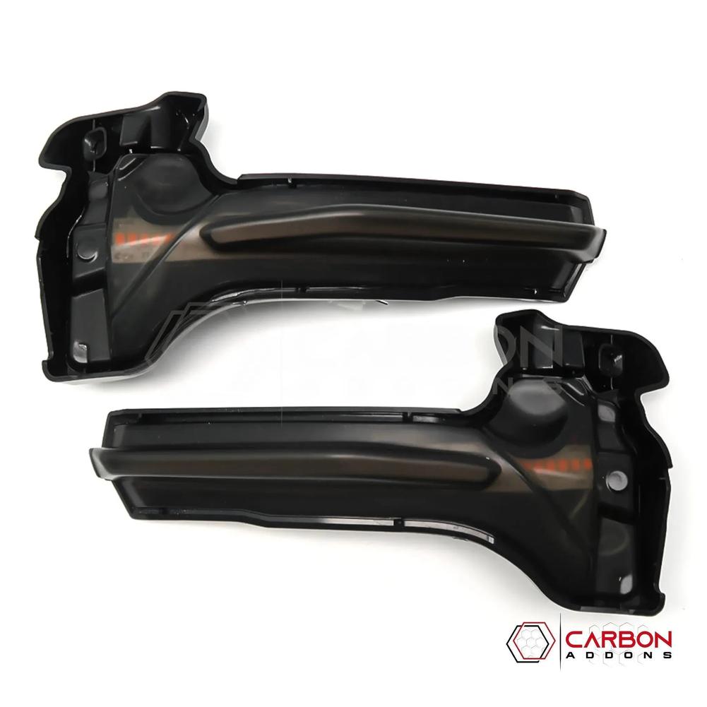C8 Corvette Smoked Dynamic Sequential LED Mirror Cap Turn Signals