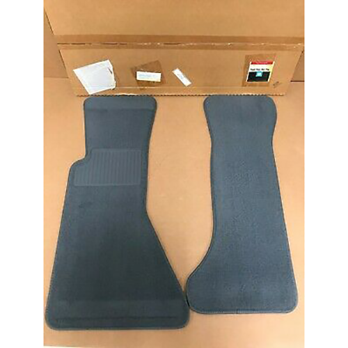 Corvette GM Floor Mats - Steel Blue : 1990-1991 C4 ZR1