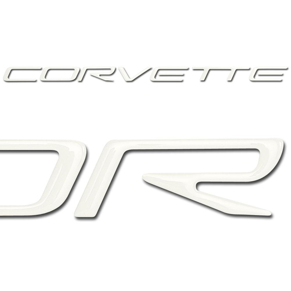 1997-2004 C5 Corvette Rear Bumper Domed Decal Letters