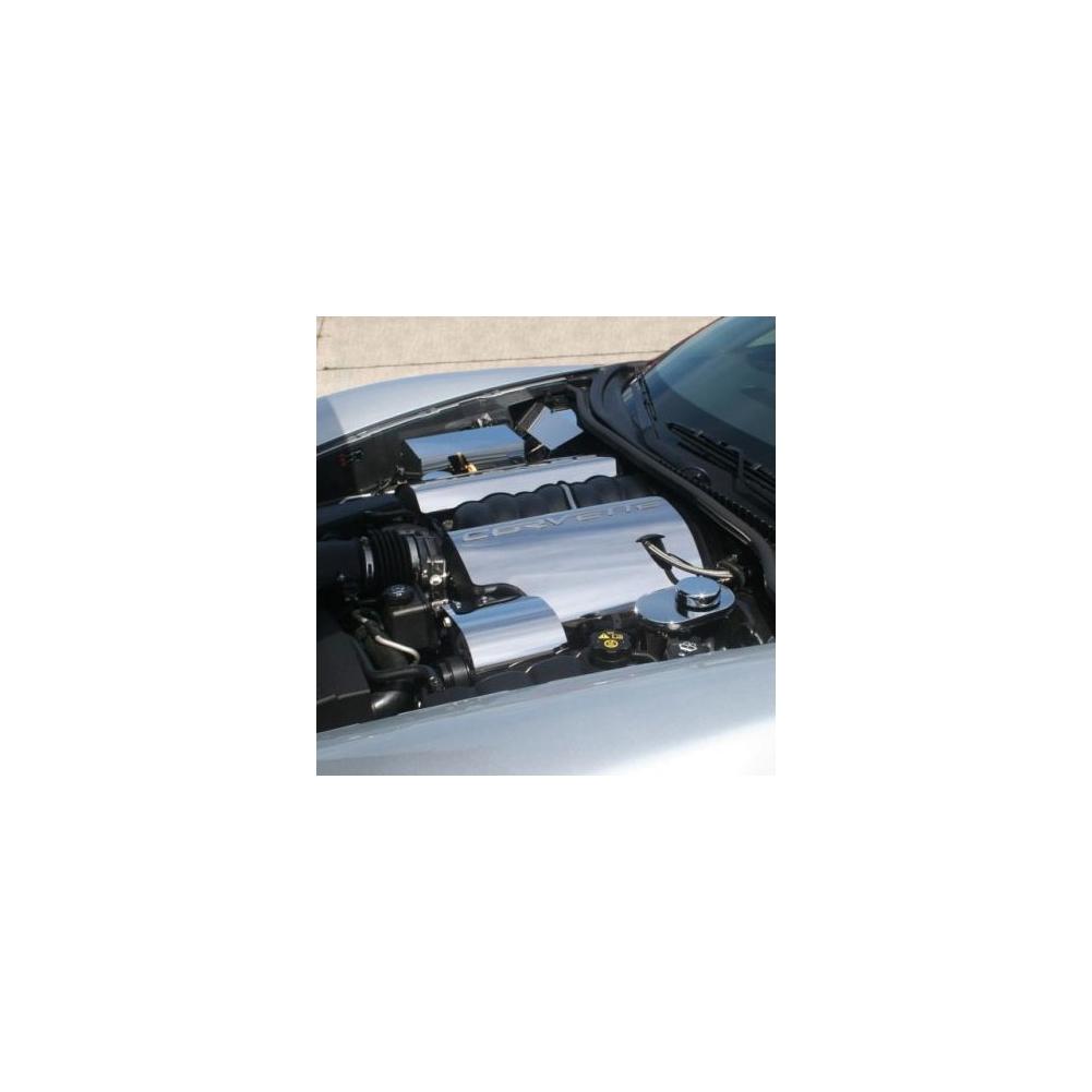 2005-2013 C6 Corvette Polished Stainless Steel Fuel Rail Covers