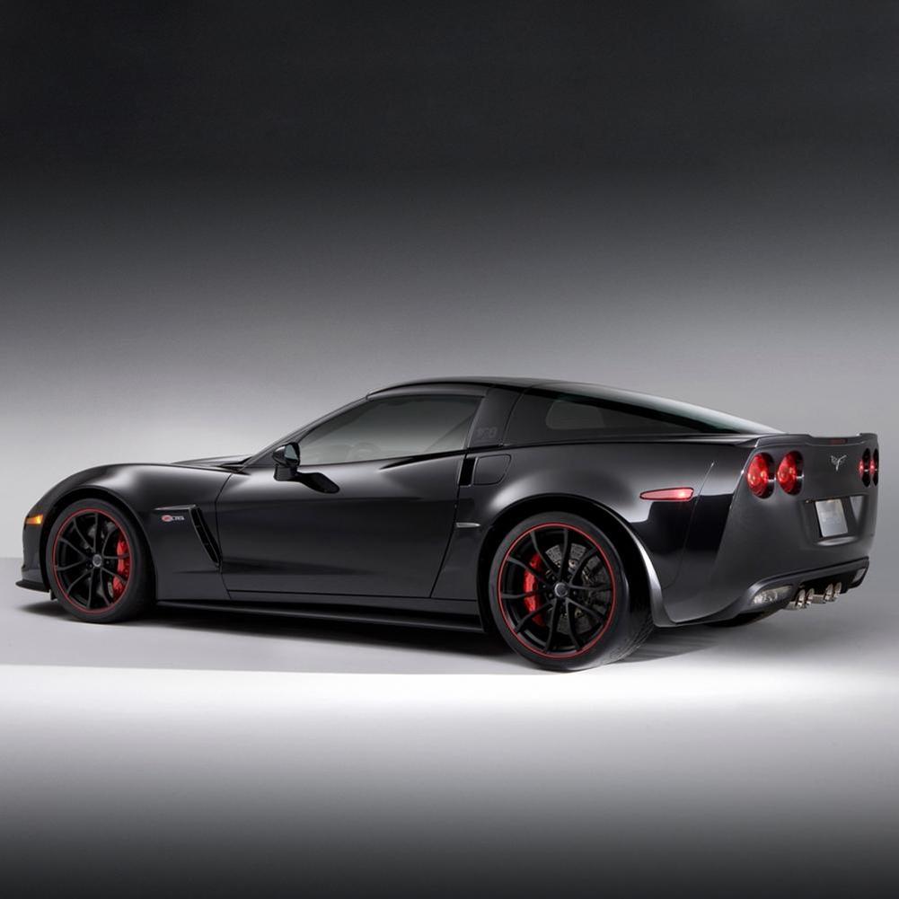 2013 Corvette 60th Anniversary - 427 Centennial Special Edition Cup Style Wheels : Gloss Black w/Stripe