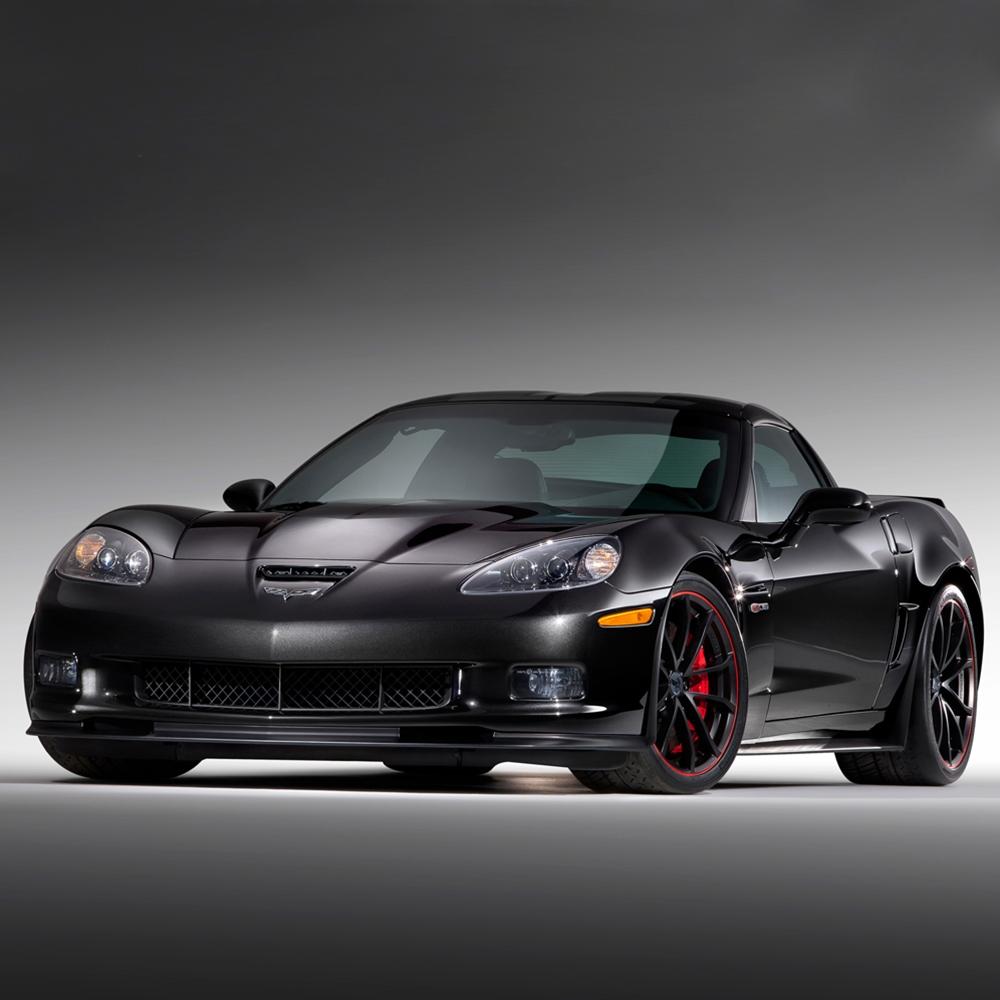 2013 Corvette 60th Anniversary - 427 Centennial Special Edition Cup Style Wheels : Gloss Black w/Stripe