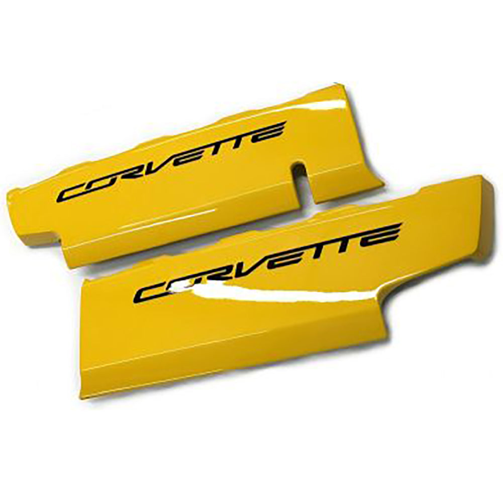 Corvette Fuel Rail Covers - Custom-Painted : 2014-2019 C7 Stingray
