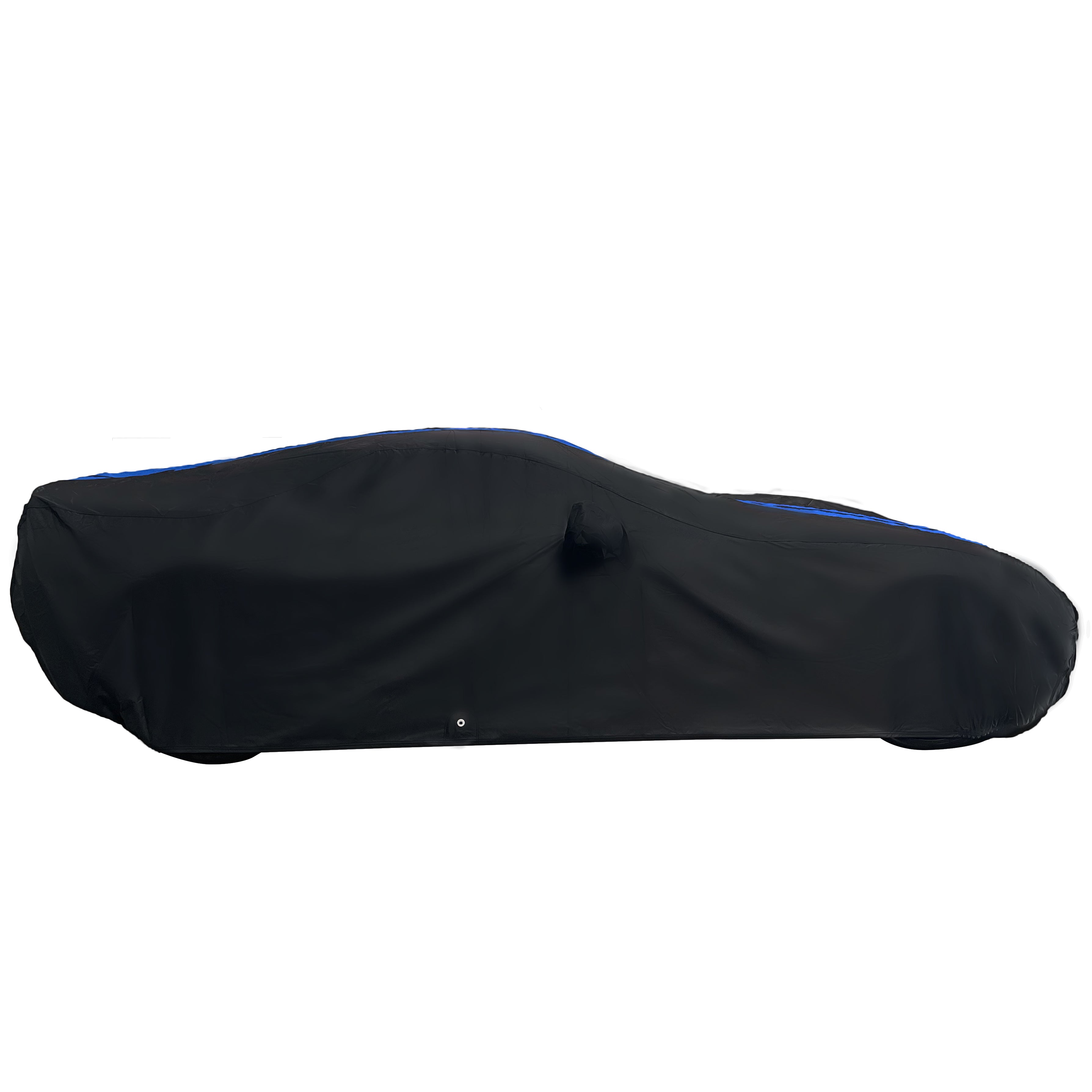 Corvette Ultraguard Plus Car Cover - Indoor/Outdoor Protection - Black W/ Blue Stripes : C7 Stingray, Z51, Z06, Grand Sport