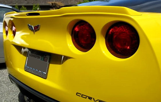 Corvette ZR1 Style Rear Spoiler - Painted : 2005-2013 C6, Z06, ZR1, Grand Sport