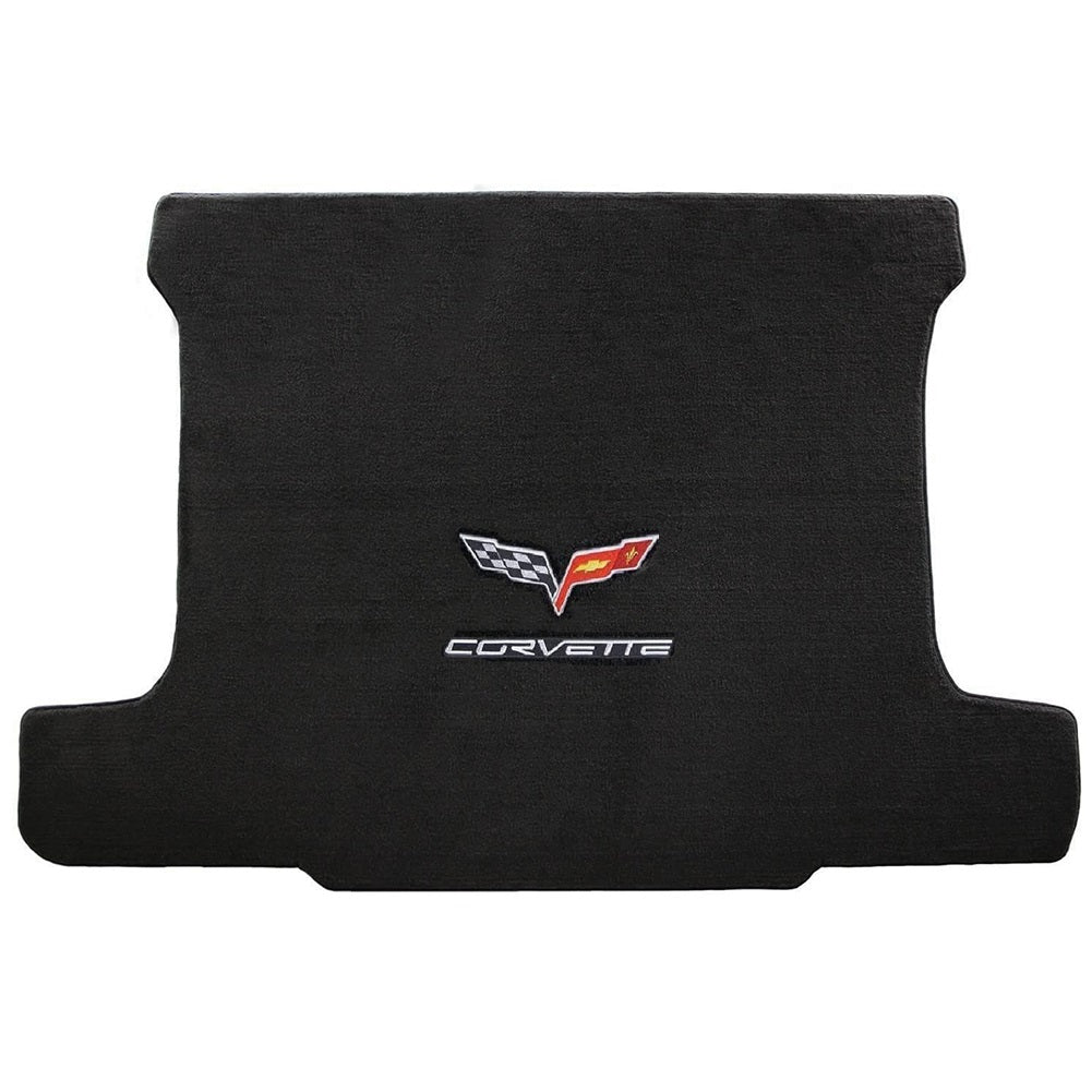 Corvette Cargo Mat with C6 Emblem and Corvette Script - Convertible : 2005-2013 C6