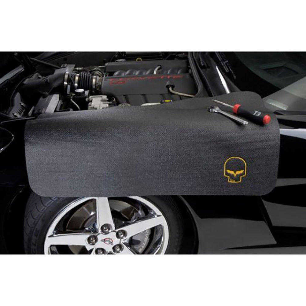 Corvette Fender Mat with C6 Jake Logo - 36