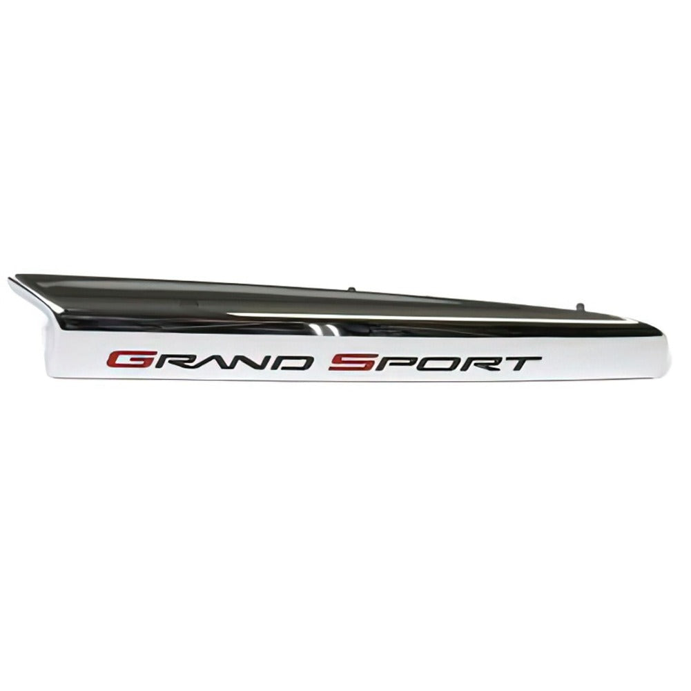 Corvette Fender Emblem Chrome : 2010-2013 C6 Grand Sport